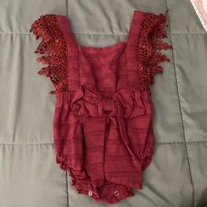 Baby girl romper